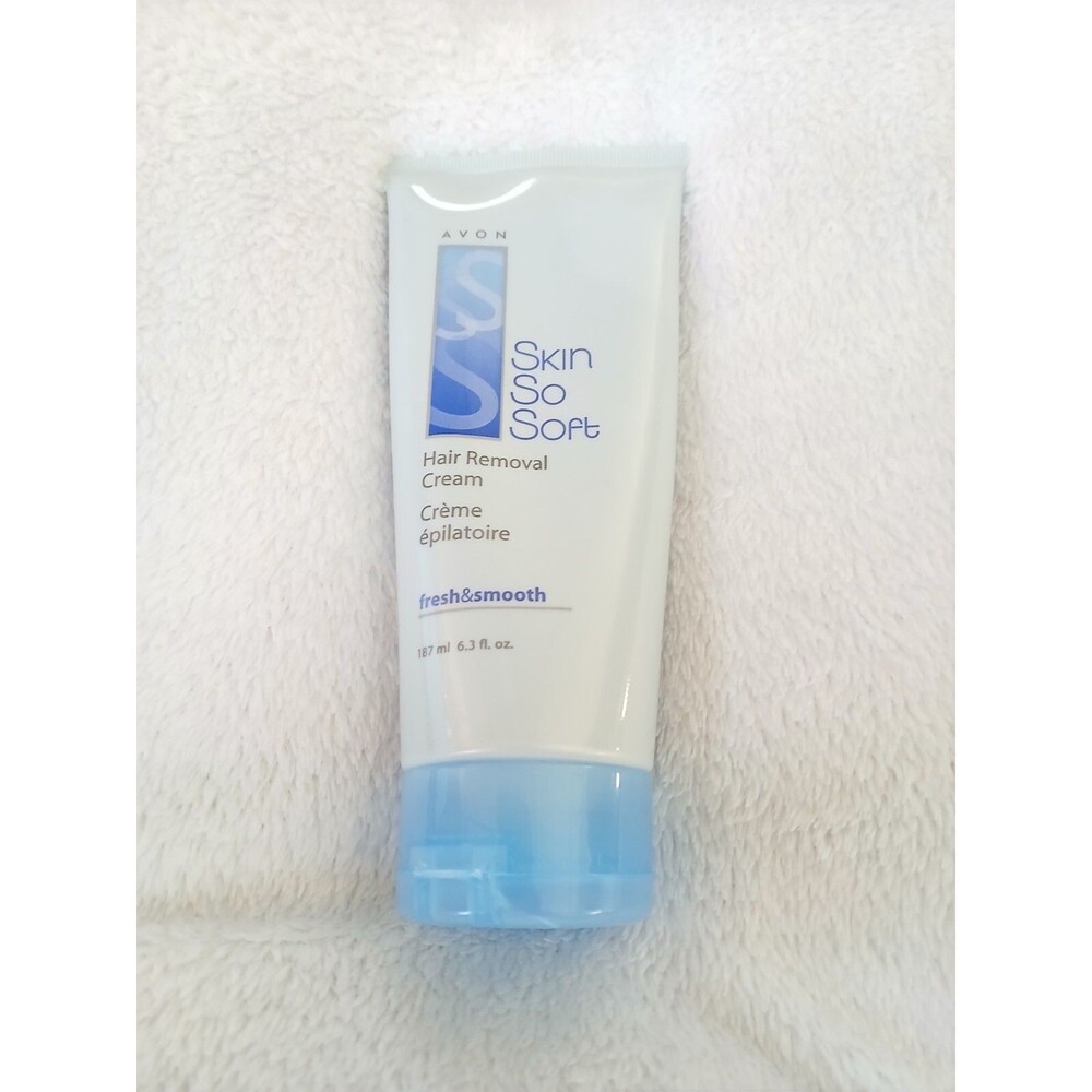 AVON Skin So Soft Hair Removal Cream (6.3 fl oz / 187 ml) Fresh & Smooth -SEALED